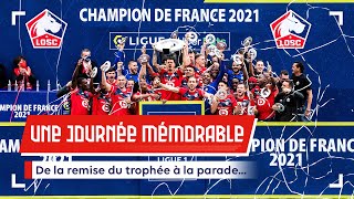 CH4MPIONS | La remise du trophée et la parade en bus impérial 😍