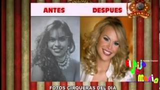 Ay Santo   El antes y despues de Personalidades del medio Artistico