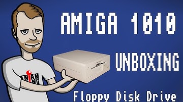 Stacja dyskietek Amiga 1010 - Unboxing! (prezentacja i test)