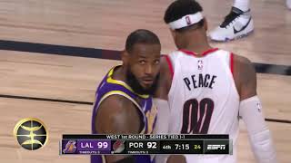 Portland Trail Blazers Vs Los Angeles Lakers G3 R1 2020 NBA Playoffs | NBA Full Game Highlights