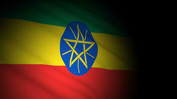 Ethiopia Country Flag Animation | Full HD | Flags of the World