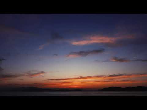 紀淡海峡夕景・4K