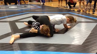 Intimate moments of female wrestling and grappling