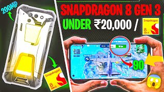 Snapdragon 8 Gen 3 Under 20,000 Rs.?? | Best Gaming Phone For BGMI/PUBG/FREE FIRE - Under 20k