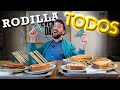 ¡COMIENDO TODOS LOS SANDWICHES! Pidiendo y probando todos los SANDWICHES del menú de RODILLA