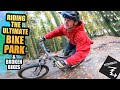 RIDING THE ULTIMATE BIKE PARK AND BROKEN BIKES - SICK MTB FREERIDE