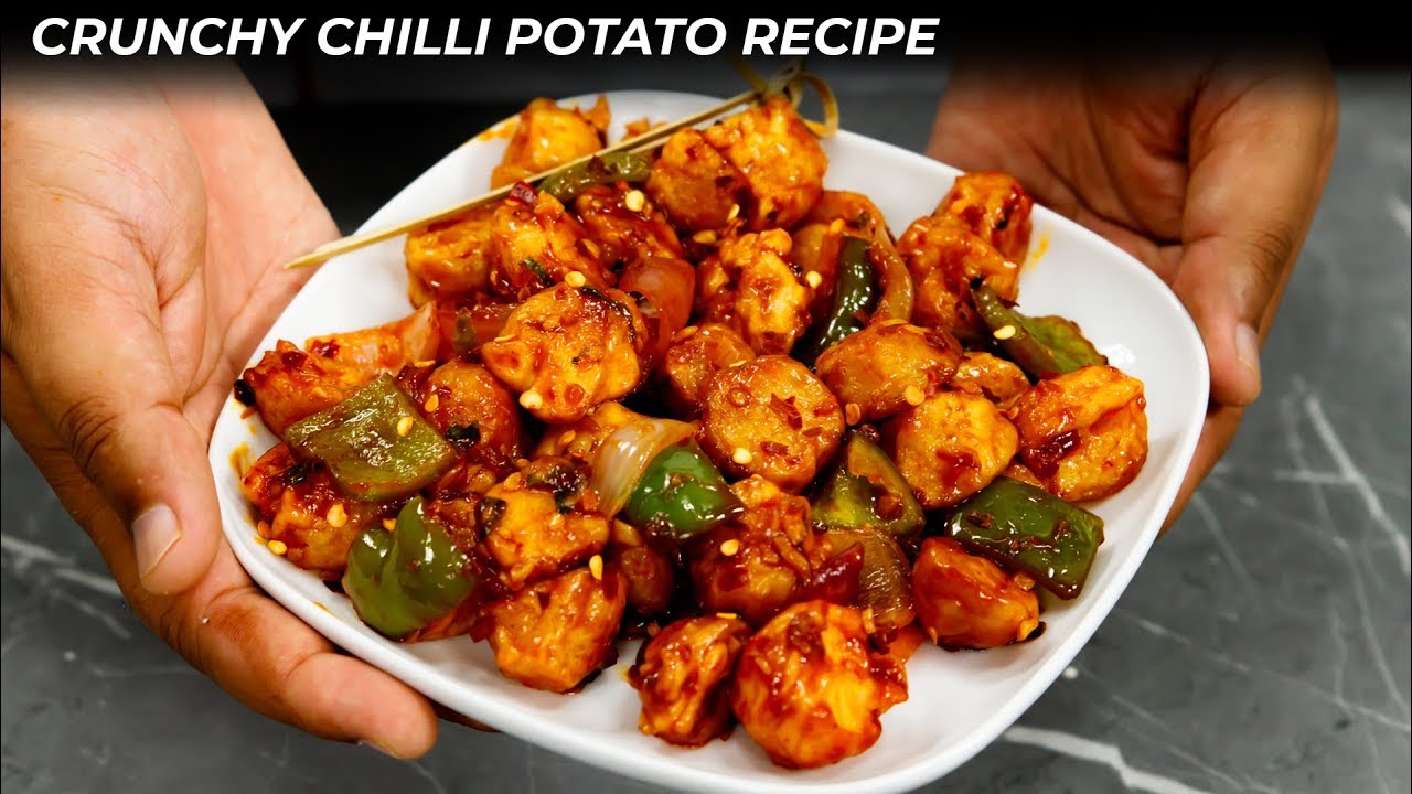 Chilli Potato Recipe - CookingShooking Crunchy Crispy Spicy Chilly Aloo | Yaman Agarwal