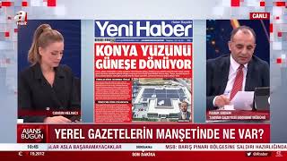 Konya Enerjinin Başkenti Oluyor Başlıklı Haberimiz A Haber Ekranlarında Yer Aldı.