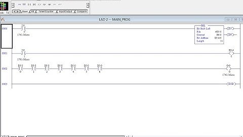 PLC -  RSLOGIX 500  :-  BIT SHIFT LEFT ( BSL) #plc#rslogix#ladderlogic