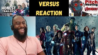 Honest Trailers Vs. Pitch Meeting – Avengers: Age Of Ultron (Reaction)