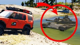 Нашел ТАНК на Дне Озера - SpinTires