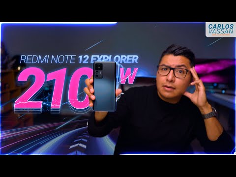 Redmi Note 12 EXPLORER | La carga más rápida del mundo