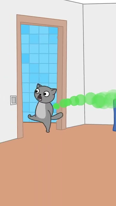 Poop cat 😾💩 siuuuuuuuuuuu!