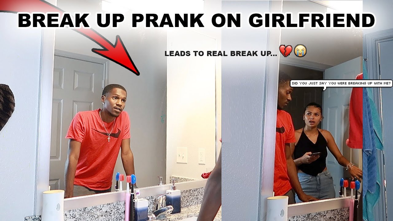 PRACTICING MY BREAKUP SPEECH PRANK ON GIRLFRIEND (KAYLA WALKS IN)