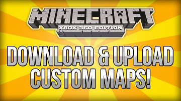 How to Download Minecraft xbox maps with an USB 2014