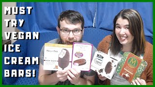 VEGAN ICE CREAM BAR TASTE TEST