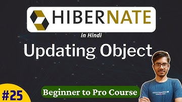 Hibernate Tutorial: Updating object in Hibernate | Complete Course | CoderX Ankit | Hindi