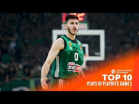 TOP 10 Plays | PLAYOFFS MUST-SEE Moments GAME 1 | 2023-24 Turkish Airlines EuroLeague