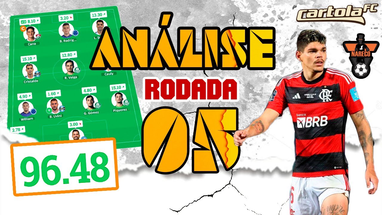 CARTOLA FC 2023 - 96,48 PONTOS NA RODADA, QUAIS TIMES PODEMOS CONFIAR ...