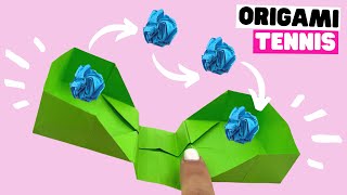 Как сделать оригами игрушку ТЕННИС
