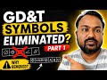 GD&T Symbols Eliminated? Part-1🤔Why Removed? Latest Version Mein Kya Hai. GD&T New Update ASME Y14.5