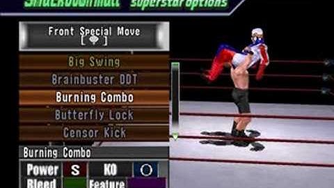 powerbomb to dimond cutter