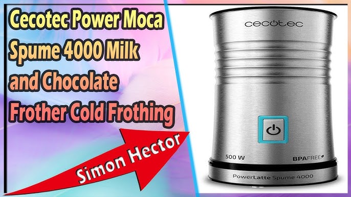 Espumador Leche - Cecotec Power Latte Spume 4000