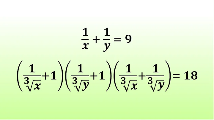 An Amazing System of Equations | Can You Solve These?