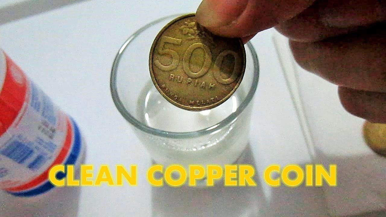 Cleaning Rusty Coins into BRIGHT AND SHINING