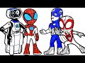 Drawing Captain America Lends a Hand to Team Spidey! | Marvel H.E.R.B.I.E.