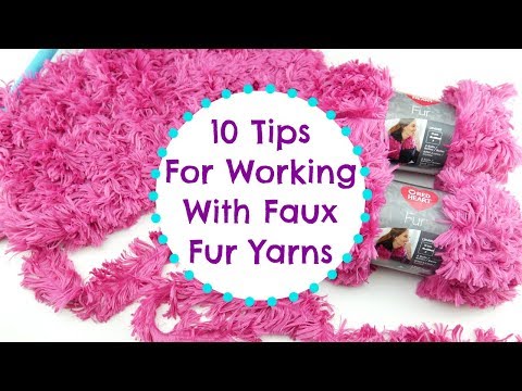 Video: How To Knit Fur