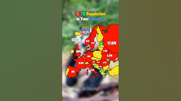 LGBT population in Europe     #fyp #mapping #shorts