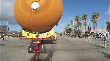 Space Shuttle External Tank / TRUCKCAM Time-lapse through the LA streets