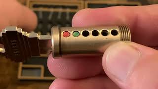 [008a] Sparrows  Cutaway Lock Re-pinned - Part A