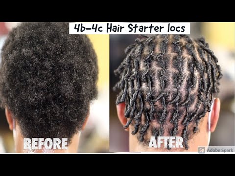 💋Learn how to | Starter Locs on 4b-4c Hair