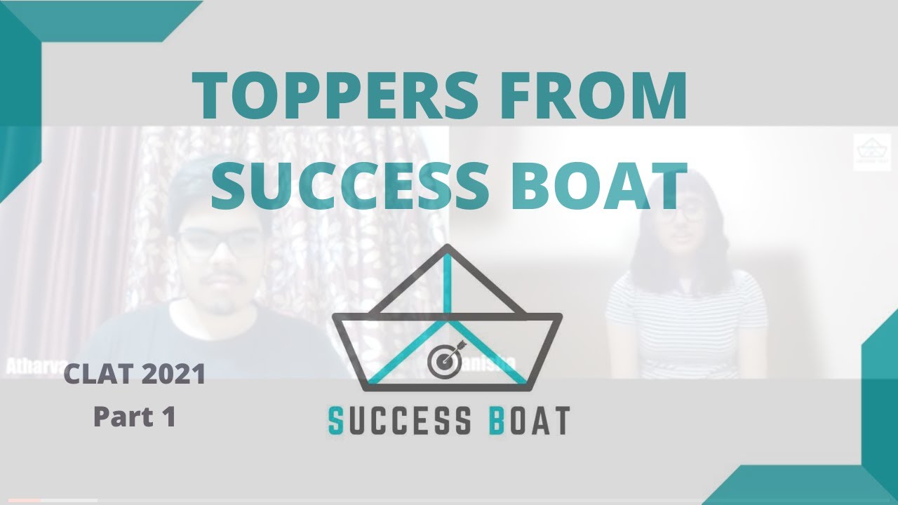 Toppers from Success Boat: CLAT 2021 - Atharva Navander - NALSAR, Hyderabad