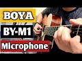 Best budget Microphone for guitar recording | BOYA BY-M1