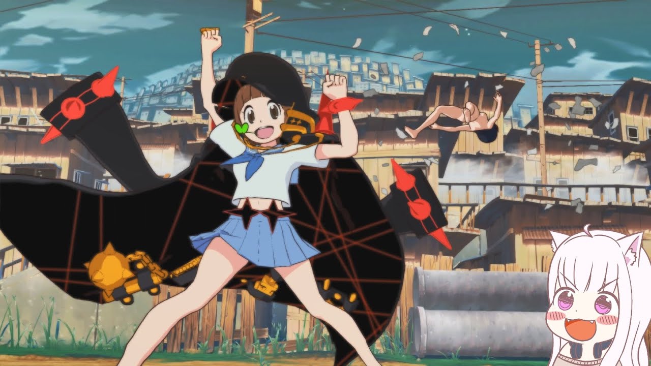 Kill La Kill The Game If Mako Mankanshoku With Nyanco Youtube