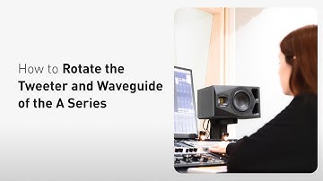 How to Rotate the A Series Tweeter and Waveguide