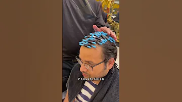 Hair Perming Client From Mayur Vihar P2 Salon P2salon P2salon 