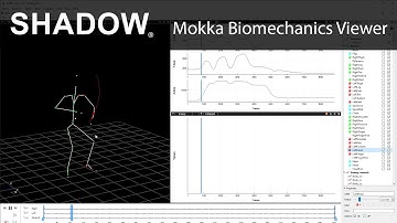Mokka Biomechanics Viewer - Shadow Mocap Data