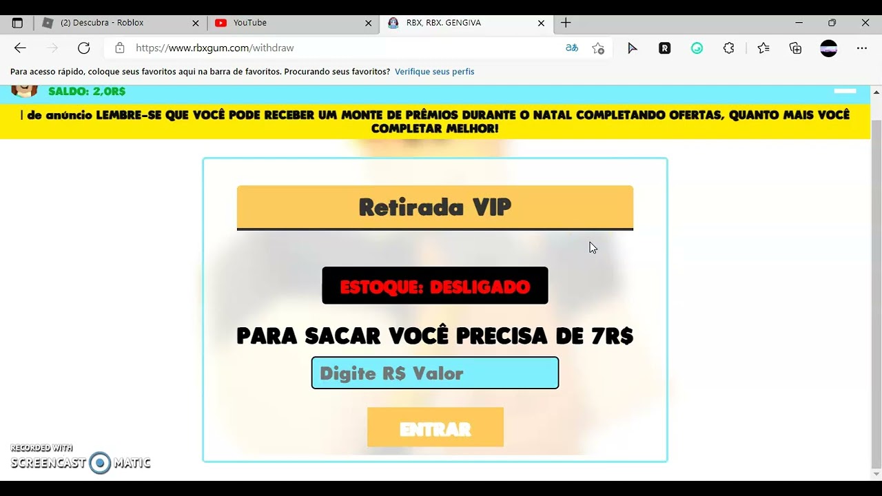 Como retirar robux no site rbx gum!! [muito simples e de graça] 🤑 