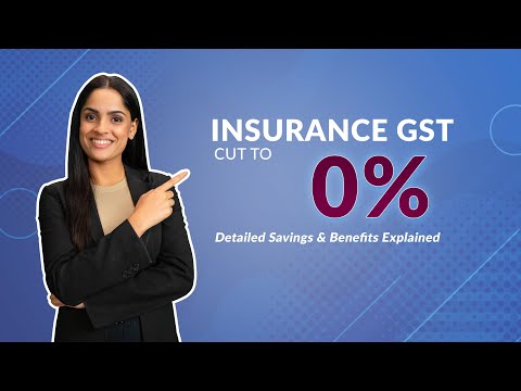 Zero GST on Health & Term Life Insurance Plans | Buy Term Insurance Today