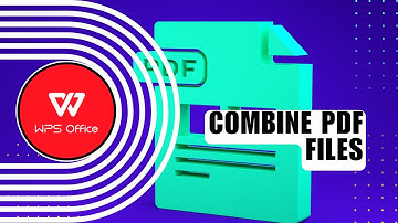😍 PRO: HOW TO COMBINE PDF FILES, WPS APP, MAKE PDF FILES IN SINGLE FILE | Tutorial
