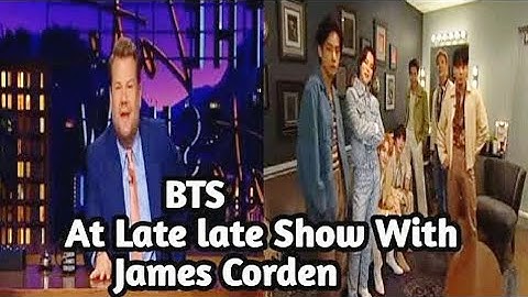 BTS AT JAMES CORDEN "The Late Late" Show 2021 || FULL INTERVIEW || Live || ENG SUB || FULL VER.
