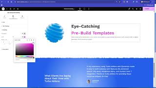 Website section design idea WordPress Elementor - Advanced Heading - December 2025