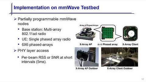 MobiCom 2020 - X-Array: Approximating Omnidirectional Millimeter-Wave Coverage Using  Phased-Arrays