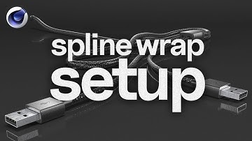 How to Setup a Spline Wrap for ANY Rope Geometry to Simulate (3D Quick Tips) │ september ®