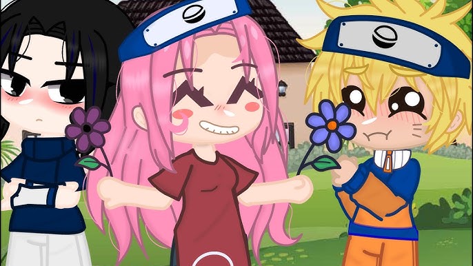 Sakura's, Sasuke e Charasuke react a SasuSaku ⚔️🌸•, Naruto Gacha Club GC