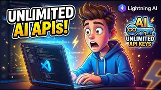 Lightning AI FREE Credits 😱 Unlimited FREE Claude, GPT, Gemini APIs &amp; GPUs (Build AI Apps,No Limits